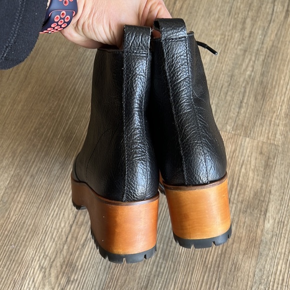 Kelsi Dagger Wise Black Platform Bootie black size 6.5 - Picture 6 of 9